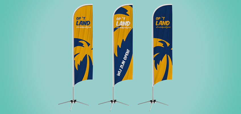 beachflag ontwerpen