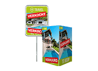 immostickers: verhuurd en verkocht stickers